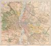 Budapest térképe fakeretben (reprint - 1927) Budapest térképe fakeretben (reprint - 1927)
