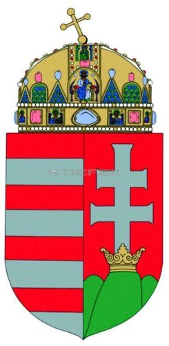 A Magyar Köztársaság címere A3 méretben fémléces