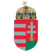 A Magyar Köztársaság címere könyöklő
