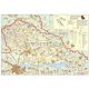 Muraköz megye (Horvátország) térképe, tűzhető, keretes