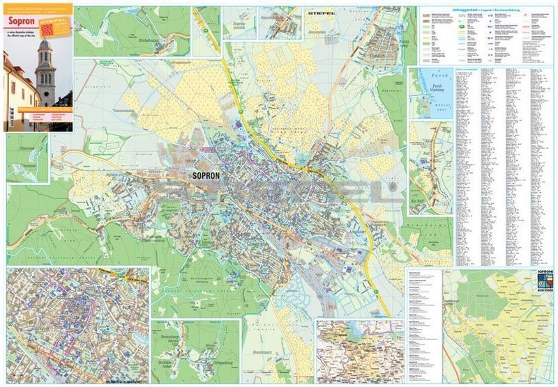 sopron térkép részletes Sopron Terkep Reszletes sopron térkép részletes