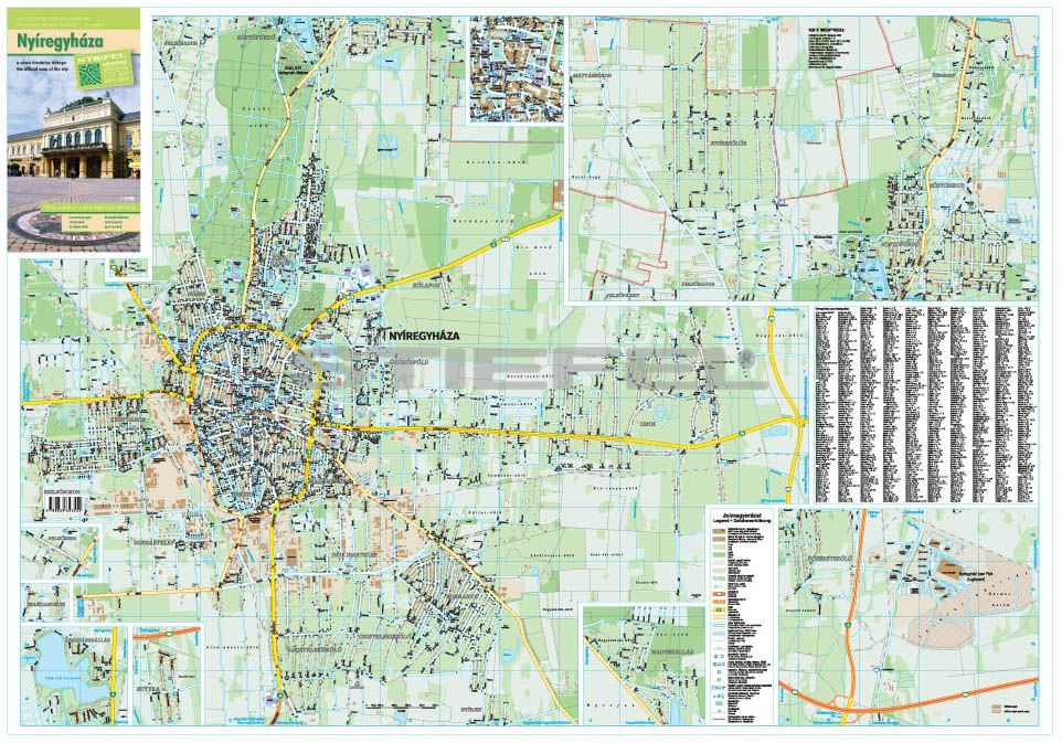 nyíregyháza város térkép Nyíregyháza Város Térkép | Térkép 2020