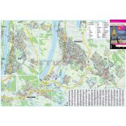 Dunakeszi, Göd, Fót, Mogyoród keretezett térkép