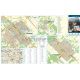 Lajosmizse-Kerekegyháza-Felsőlajos tűzhető, keretezett térképe