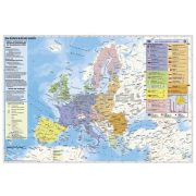   Az Európai Unió (német nyelvű) térképe, tűzhető, keretes