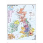 Nagy-Britannia irányítószámos térképe