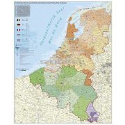Benelux államok irányítószámos térképe