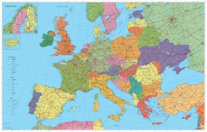 európa térkép online Európa Térkép Poszter | Térkép 2020