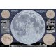 A Hold térképe, kétoldalas fémléces