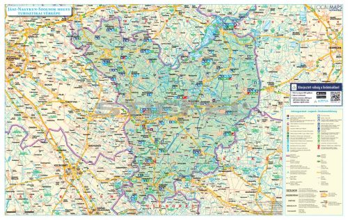 Jász-Nagykun-Szolnok megye faléces térképe