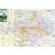 Szabolcs-Szatmár-Bereg megye térképe, tűzhető, keretes