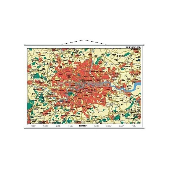 London várostérkép (angol nyelvű)