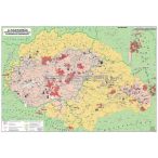 Magyar néprajzi térkép DUO könyöklő
