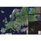 Európa űrtérkép könyöklő