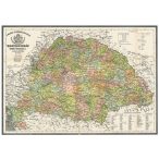   Antik Magyarország térkép / antik Magyarország 1876 wandi