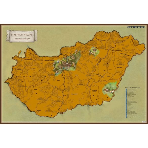 Kaparós Magyarország látványtérkép 