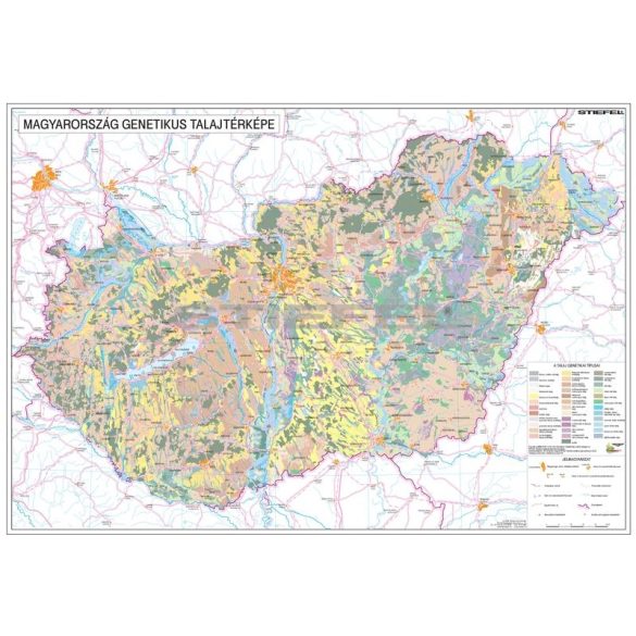 Magyarország genetikus talajtani térképe könyöklő