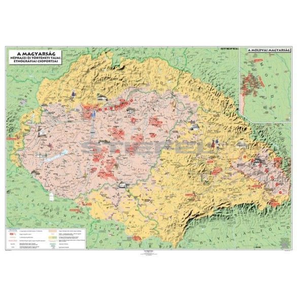 Magyar néprajzi térkép DUO