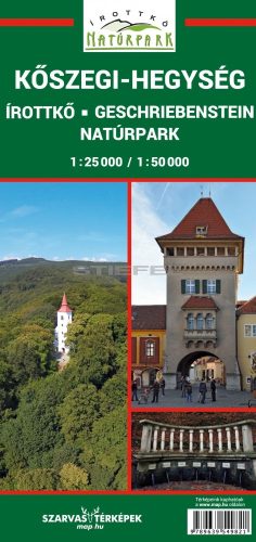 Kőszegi-hegység /Írottkő natúrpark turistatérkép