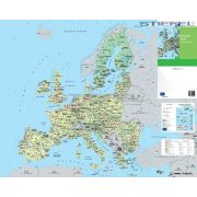 Európai Unió mezőgazdasági térképe fémléces 