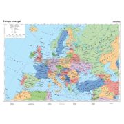   Európa politikai térképe+tematikus térképek duo óriásposzter