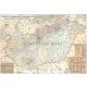 Magyarország rovásírás térképe fémléces