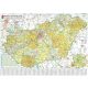 Magyarország országgyűlési választókerületei (2021), tűzhető, keretes térkép 