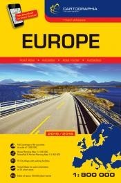 Európa kötött atlasz 1:800e 