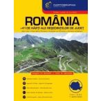 Románia autóatlasz 1:300e.  