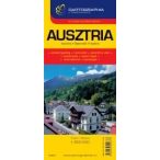 Ausztria autótérkép 