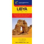 Líbia térkép