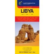 Líbia térkép
