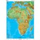 Afrika, domborzati térkép