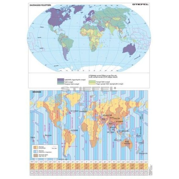 A Föld egyedi tematikus térképei (2 db / lap)
