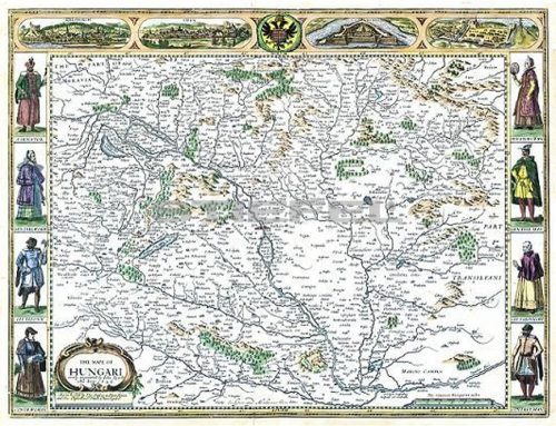 The Mape of Hungari (1626)