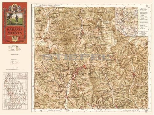 Karancs és Medves térképe (1930)