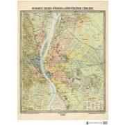   Budapest székes-főváros és környékének térképe (1906)