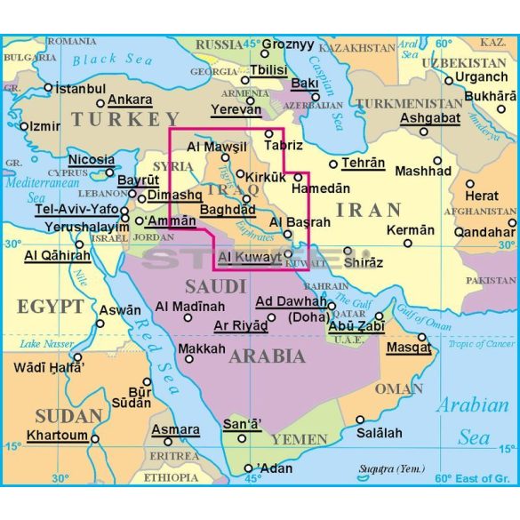 Irak térkép - Új kiadás 