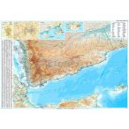 Jemen és az Ádeni-öböl térképe 