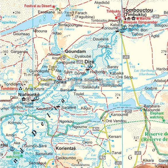 Mali térkép 