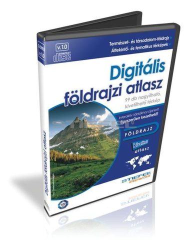 Digitális földrajzi atlasz CD, 3 gépes licenc