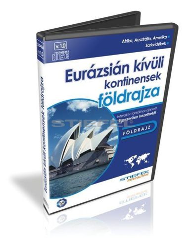 Eurázsián kívüli kontinensek CD, Digitális tananyag