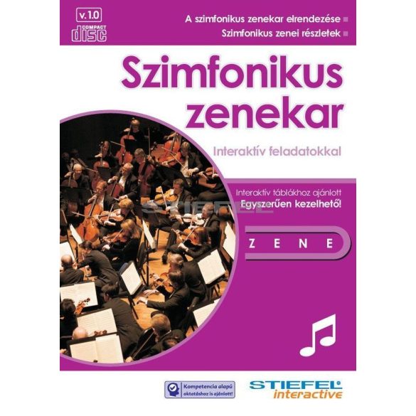 A szimfónikus zenekar-oktató CD