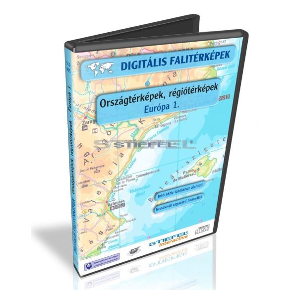 Digitális Térkép - Országtérképek, régiótérképek - Európa ...