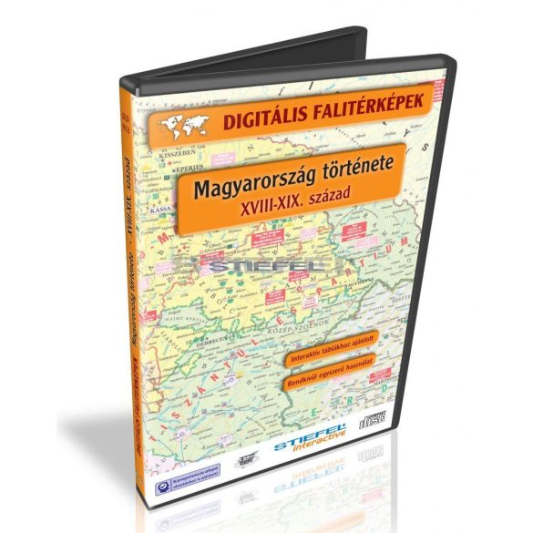 Digitális Térkép - Magyarország története - XVIII-XIX. század (21 térkép)