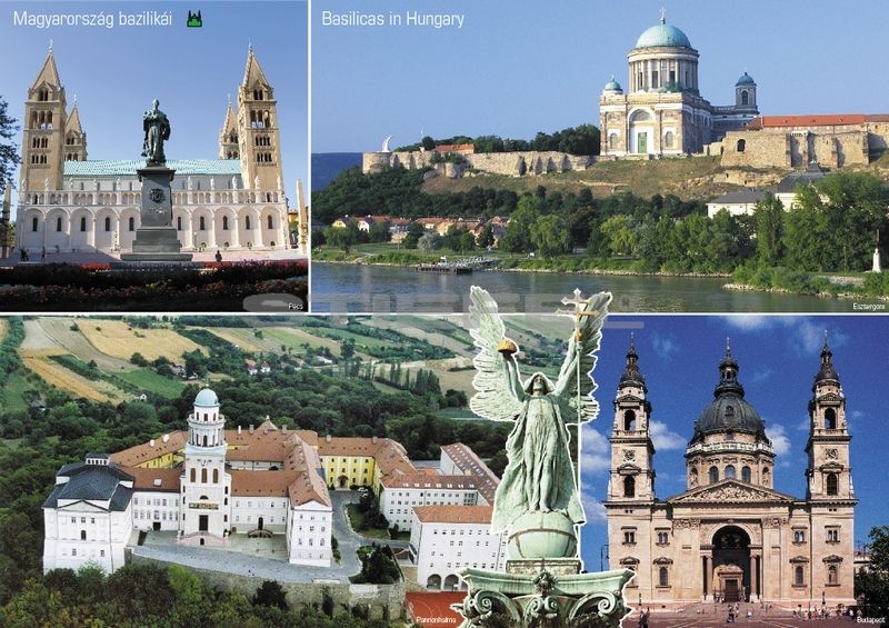 Magyarország bazilikái-tányéralátét Magyarország bazilikái-tányéralátét