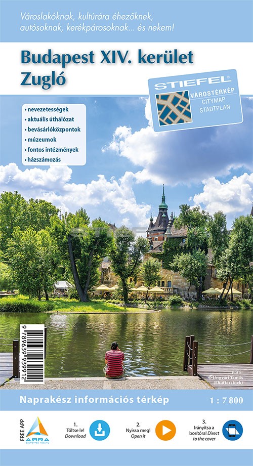 Budapest XIV. Kerület hajtogatott térkép Budapest XIV. Kerület hajtogatott térkép