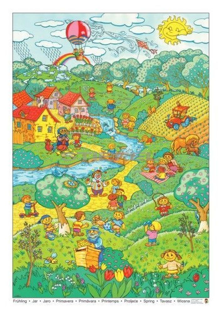 Tavasz tabló (fóliás-fémléces) Tavasz tabló (fóliás-fémléces)
