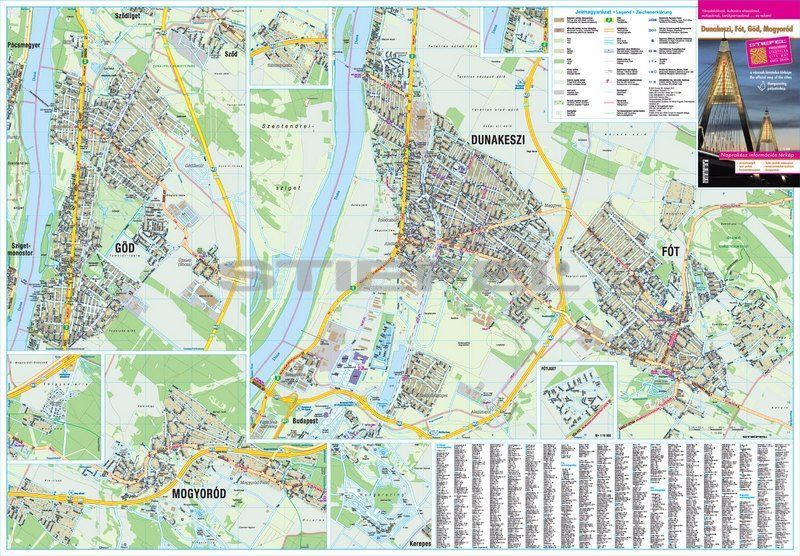 göd térkép Dunakeszi, Göd, Fót, Mogyoród térkép,fémléces göd térkép