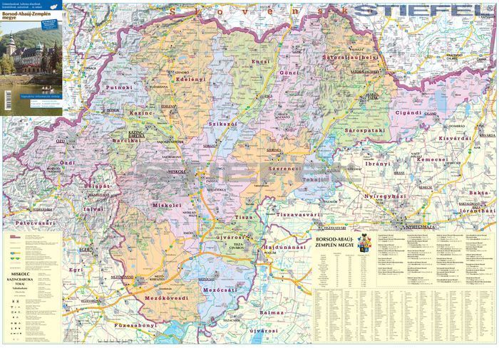 borsod térkép Borsod Abaúj Zemplén megye járásai hajtott térkép borsod térkép